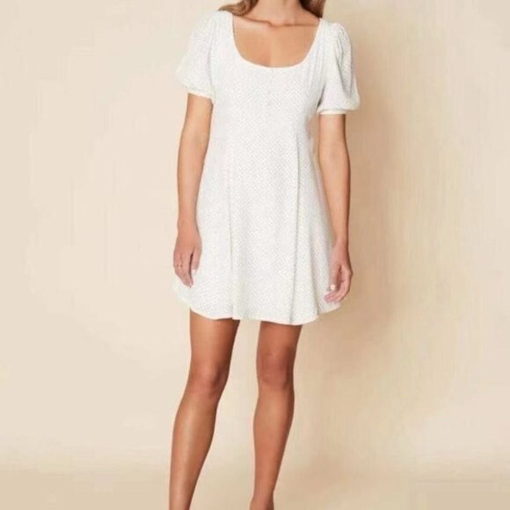 FAITHFULL THE BRAND Dulcia Mini Dress (3)